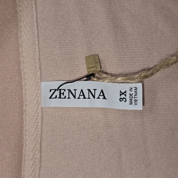 Zenana Oversized Fleece Button Front Shacket Light Pink Womens Size 3X NWOT - Picture 2 of 13